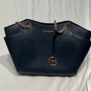 Authentic Michael Kors blue bag